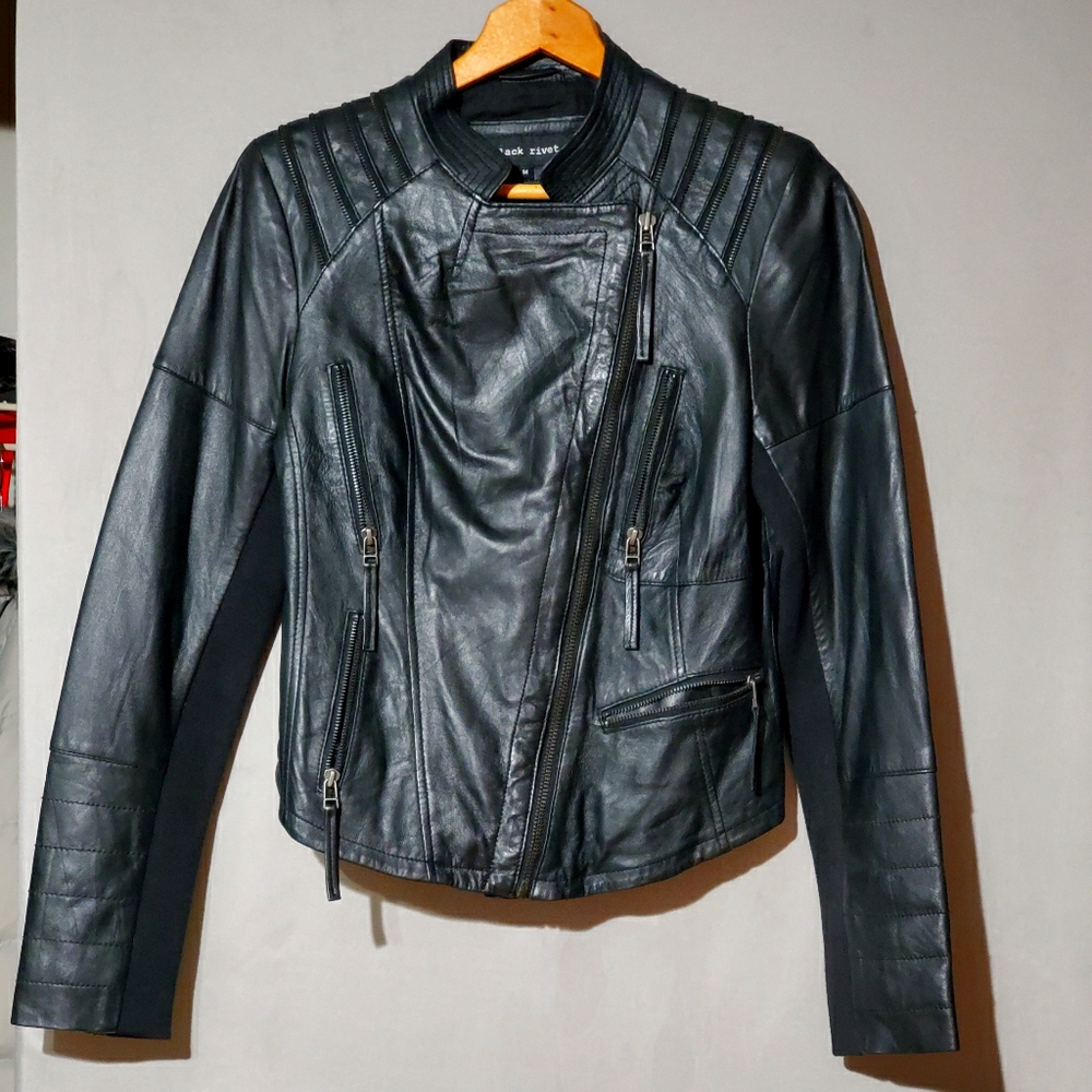 Leather Moto Jacket